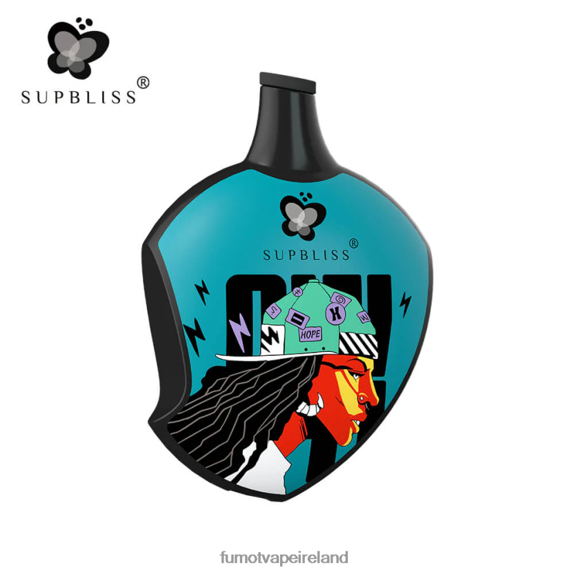 Fumot Supbliss SP6000 Disposable Vape Pod - 12ML (1 Piece) T6F626462 | Fumot Vape Ireland Strawberry Kiwi